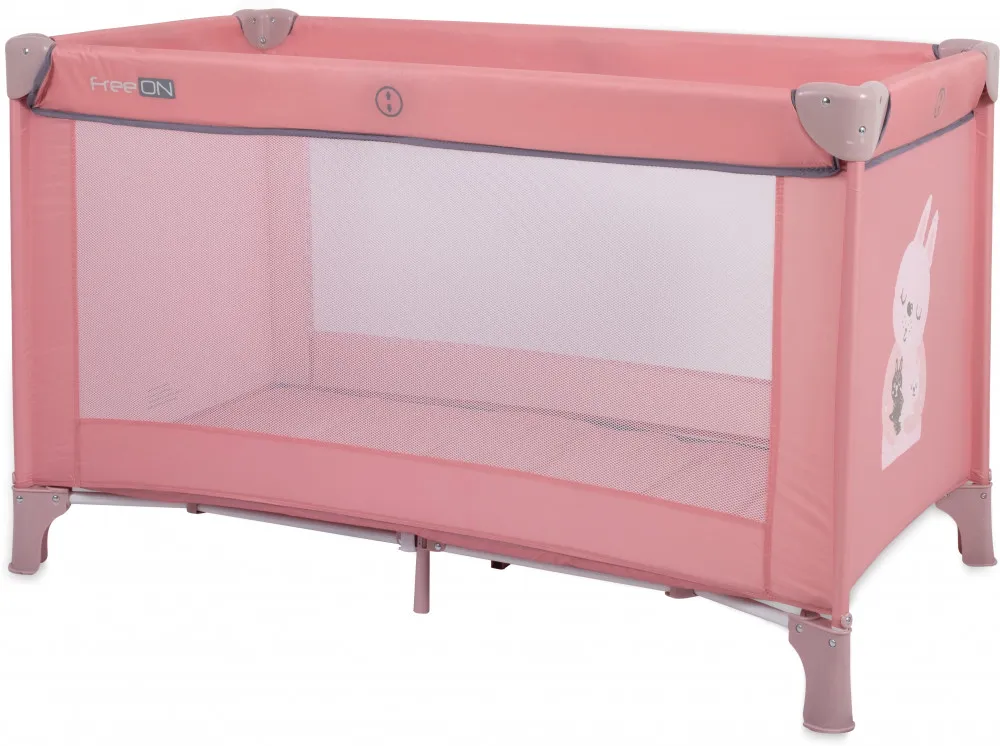 babashop.hu - FreeON Love utazóágy - Rózsaszín nyuszi