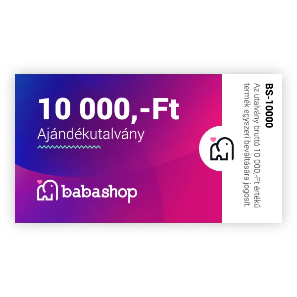babashop.hu - 10.000 Ft-os ajándékutalvány