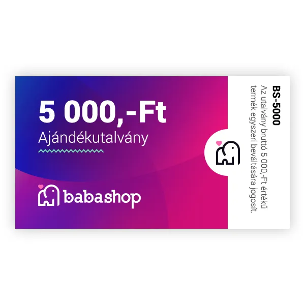 babashop.hu - 5.000 Ft-os ajándékutalvány