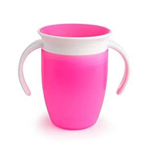 babashop.hu - Munchkin Miracle 360 Itatópohár 200ml - pink