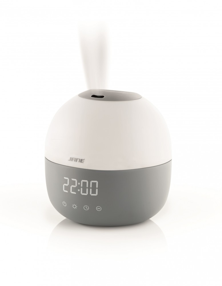 babashop.hu - Jané Moon Ion aromaterápiás ultrahangos párásító - színváltós