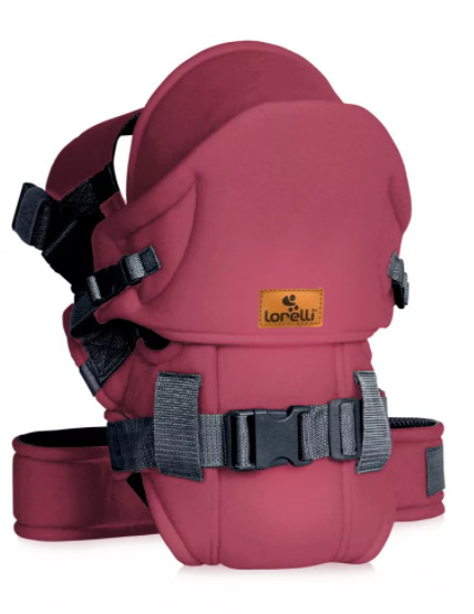 babashop.hu - Lorelli Weekend kenguru - Dark Red&Black