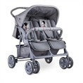 babashop.hu - Lorelli Twin iker babakocsi - Grey Cool Cat 2019