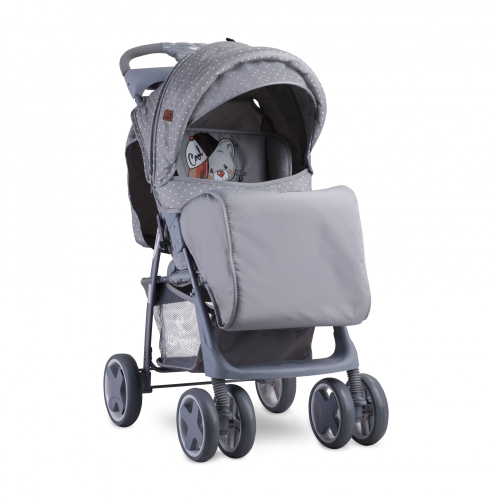 babashop.hu - Lorelli Foxy SET sport babakocsi - Grey Cool Cat 2019