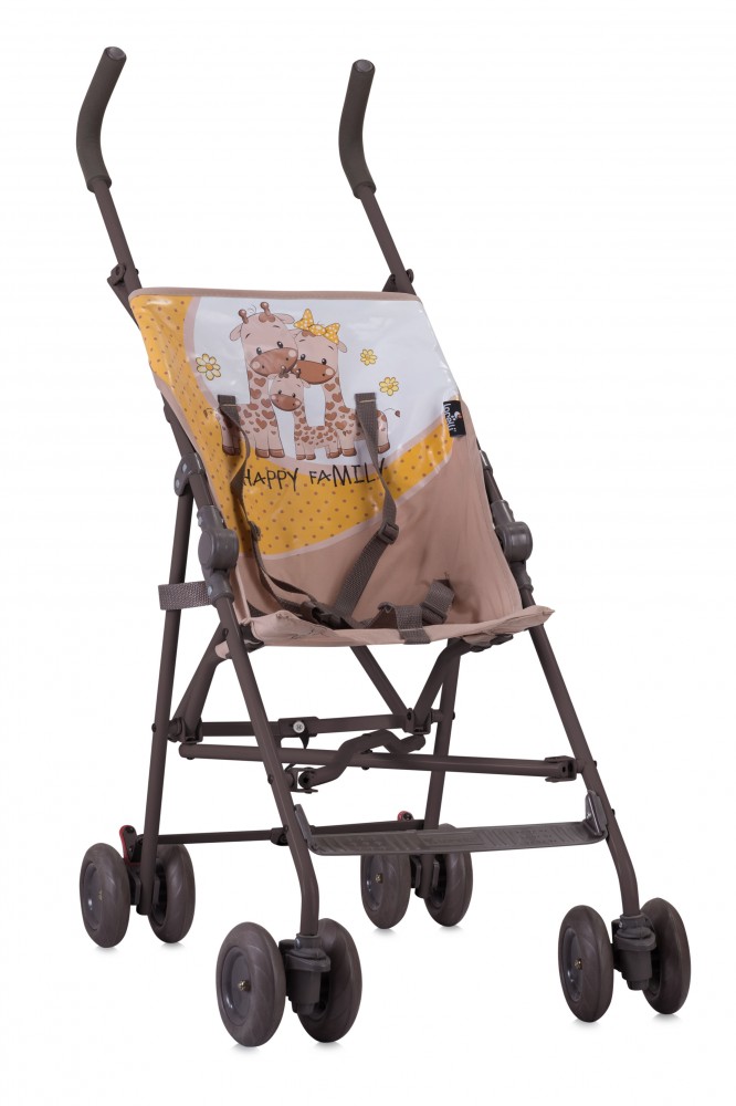 babashop.hu - Lorelli Flash sport babakocsi - Beige&Yellow Happy Family 2018