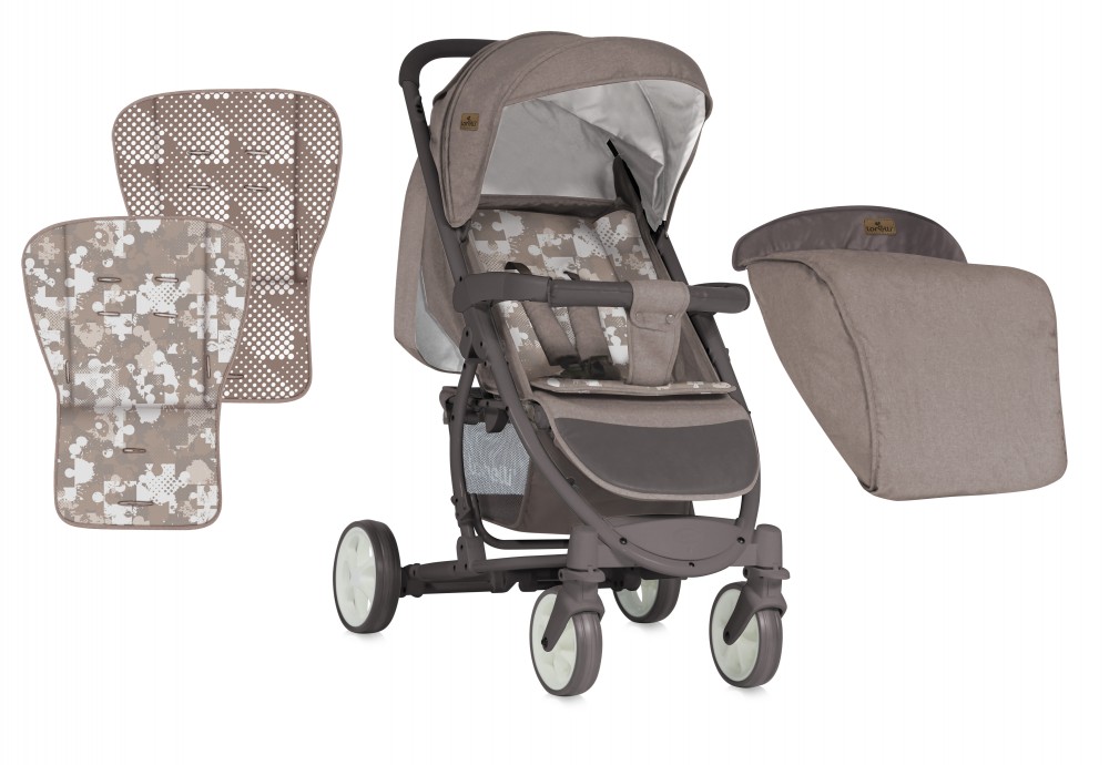 babashop.hu - Lorelli S-300 sport babakocsi + lábzsák - Beige 2018