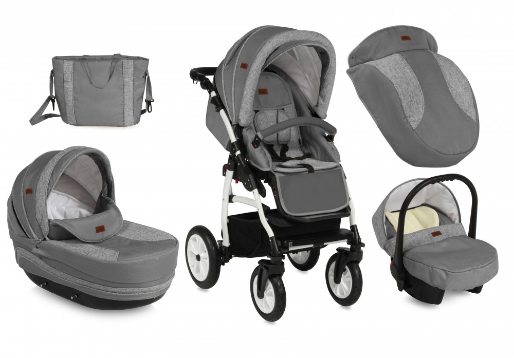babashop.hu - Lorelli Kara babakocsi 3:1 - Grey 2017