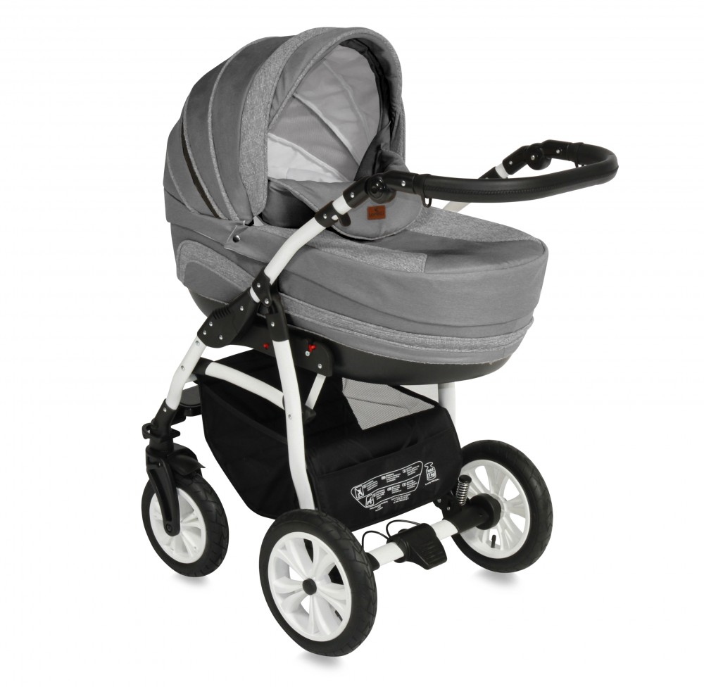 babashop.hu - Lorelli Kara babakocsi 2:1 - Grey 2017 !! kifutó !!