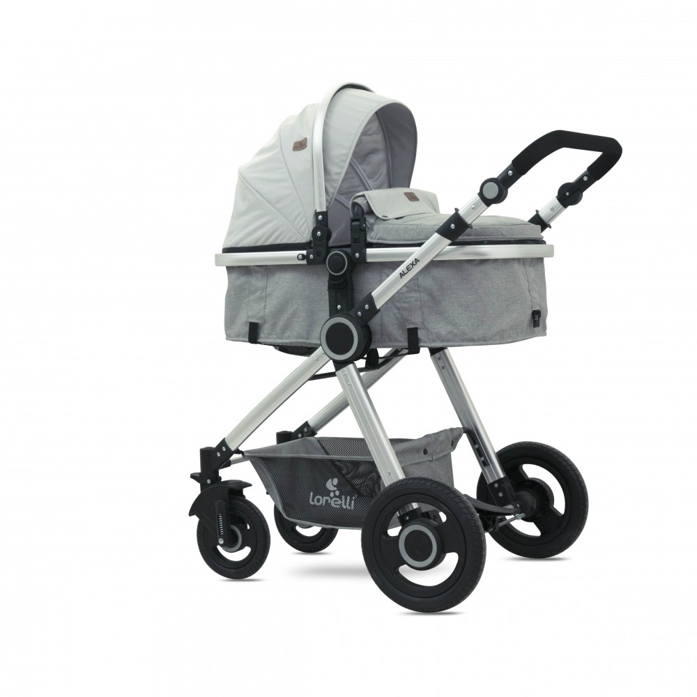 babashop.hu - Lorelli Alexa SET babakocsi mózessé alakítható sport résszel - Grey Triangles 2019