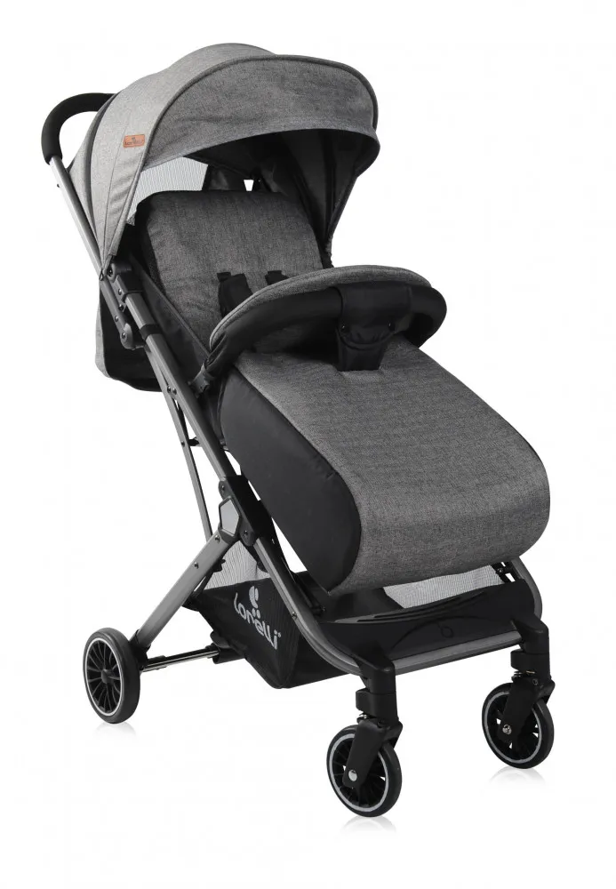 babashop.hu - Lorelli Fiona sport babakocsi - Dark Grey 2019