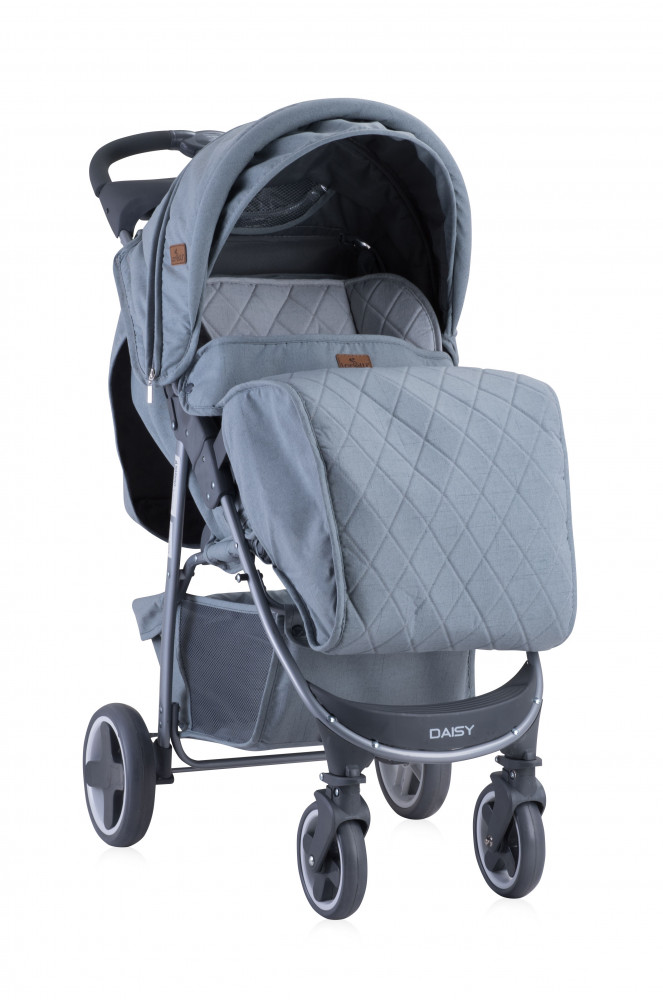 babashop.hu - Lorelli Daisy sport babakocsi + lábzsák - Grey 2019