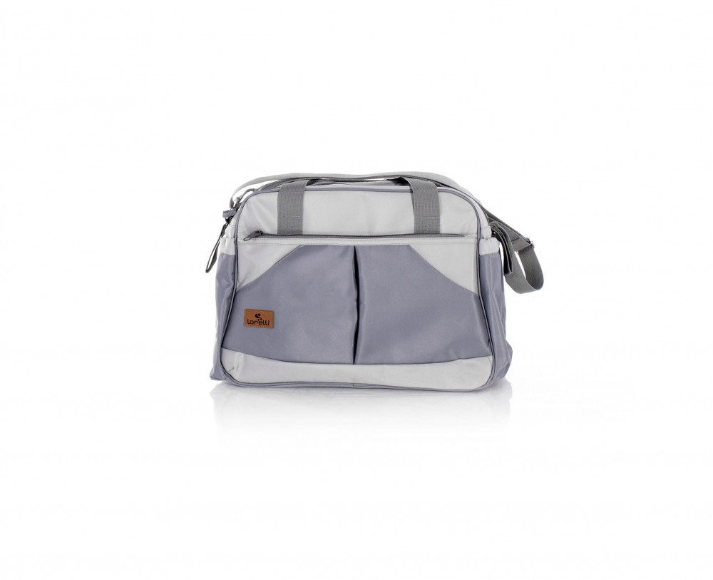 babashop.hu - Lorelli Sandra pelenkázó táska - Light&Dark Grey