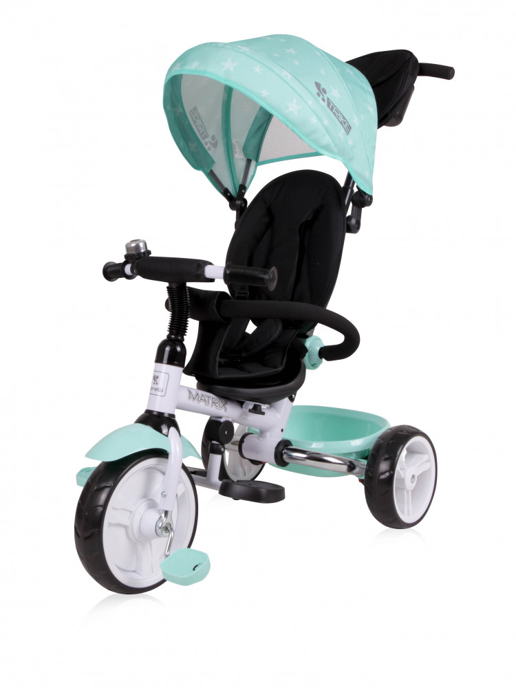 babashop.hu - Lorelli Matrix EVA tricikli - Green Stars
