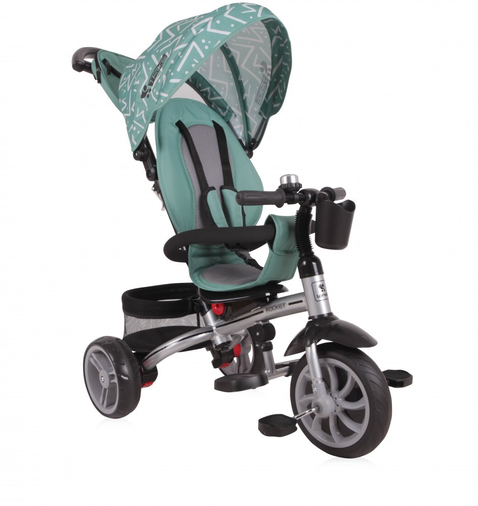 babashop.hu - Lorelli Rocket tricikli - Green Lines