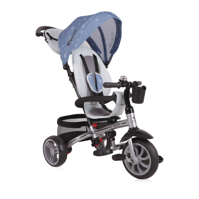 babashop.hu - Lorelli Rocket tricikli - Grey Stars