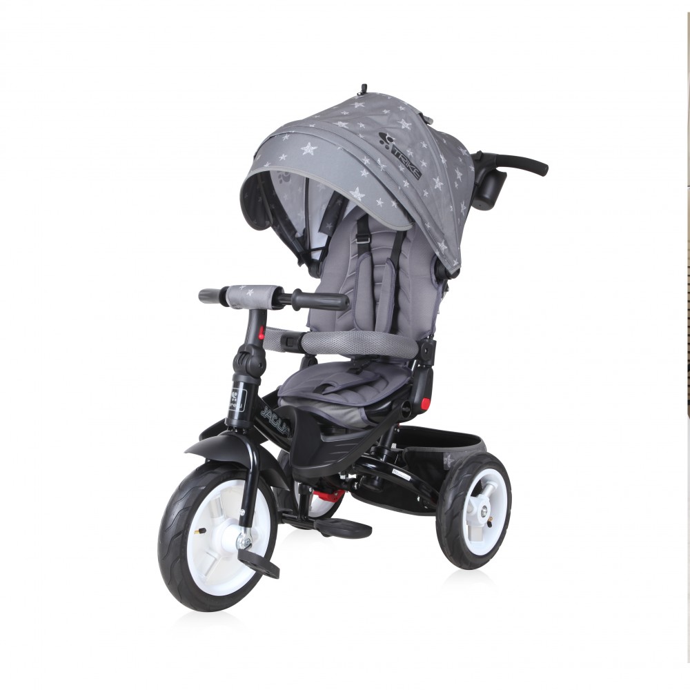 babashop.hu - Lorelli Jaguar Air tricikli - Grey Stars