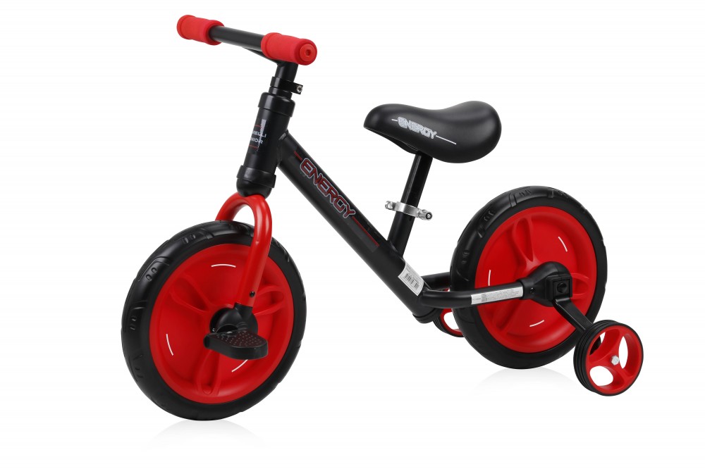 babashop.hu - Lorelli Energy futóbicikli - Black&Red