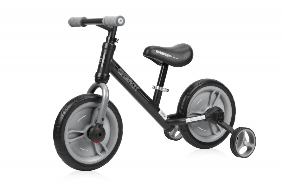 babashop.hu - Lorelli Energy futóbicikli - Black&Grey