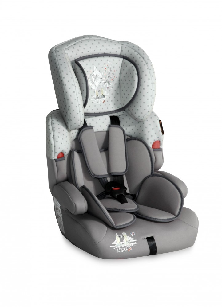 babashop.hu - Lorelli Kiddy autósülés 9-36kg - Grey Travelling 2018