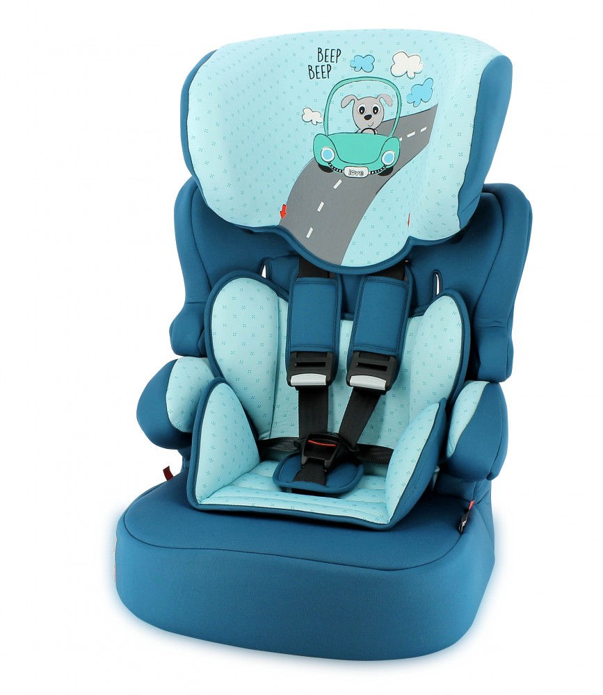babashop.hu - Lorelli X-Drive+ autósülés 9-36kg - Aquamarine Dog Driver 2018