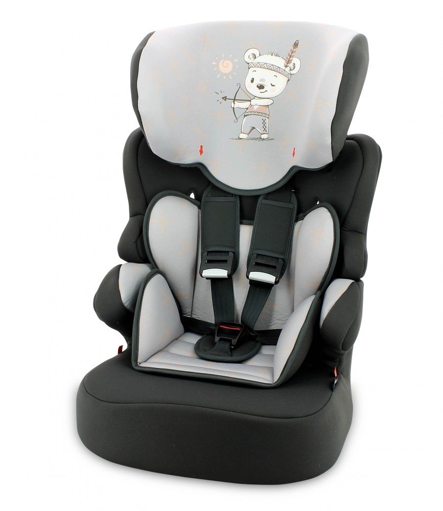 babashop.hu - Lorelli X-Drive+ autósülés 9-36kg - Grey Indian Bear 2018