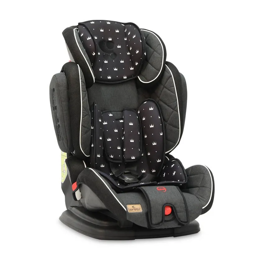 babashop.hu - Lorelli Magic SPS autósülés 9-36kg - Black Crowns 2020