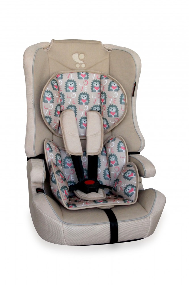 babashop.hu - Lorelli Explorer autósülés 9-36kg - Beige Hedgehogs 2018