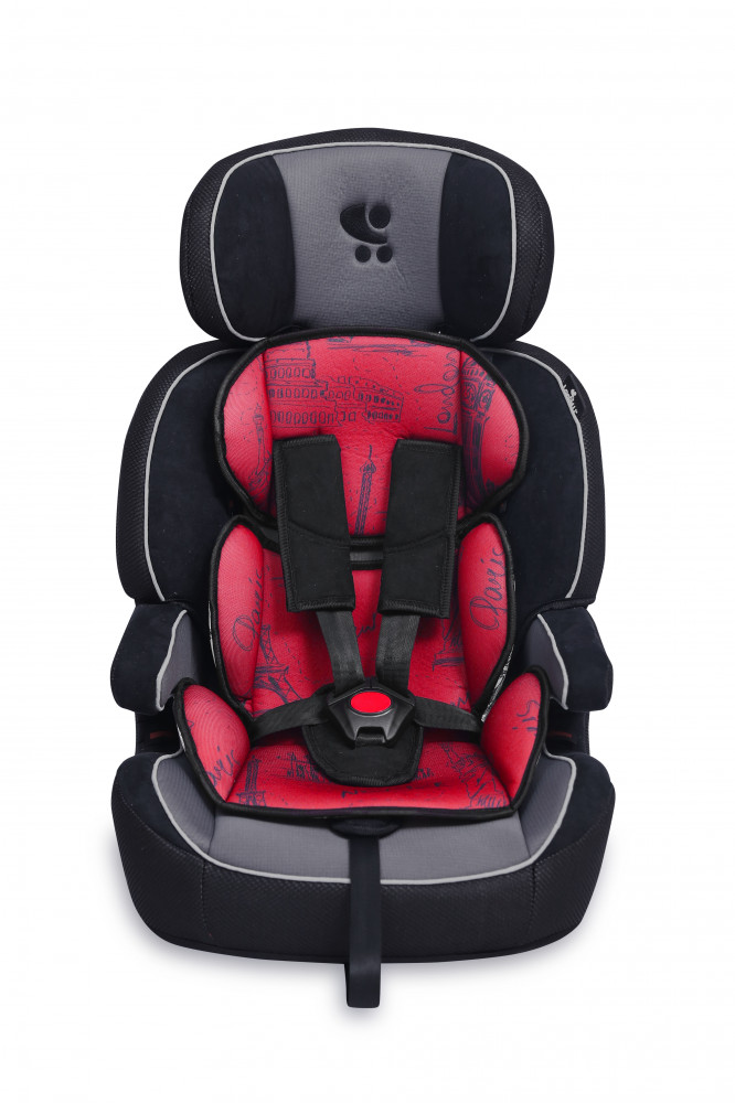 babashop.hu - Lorelli Navigator autósülés 9-36kg - Black&Red Cities 2019