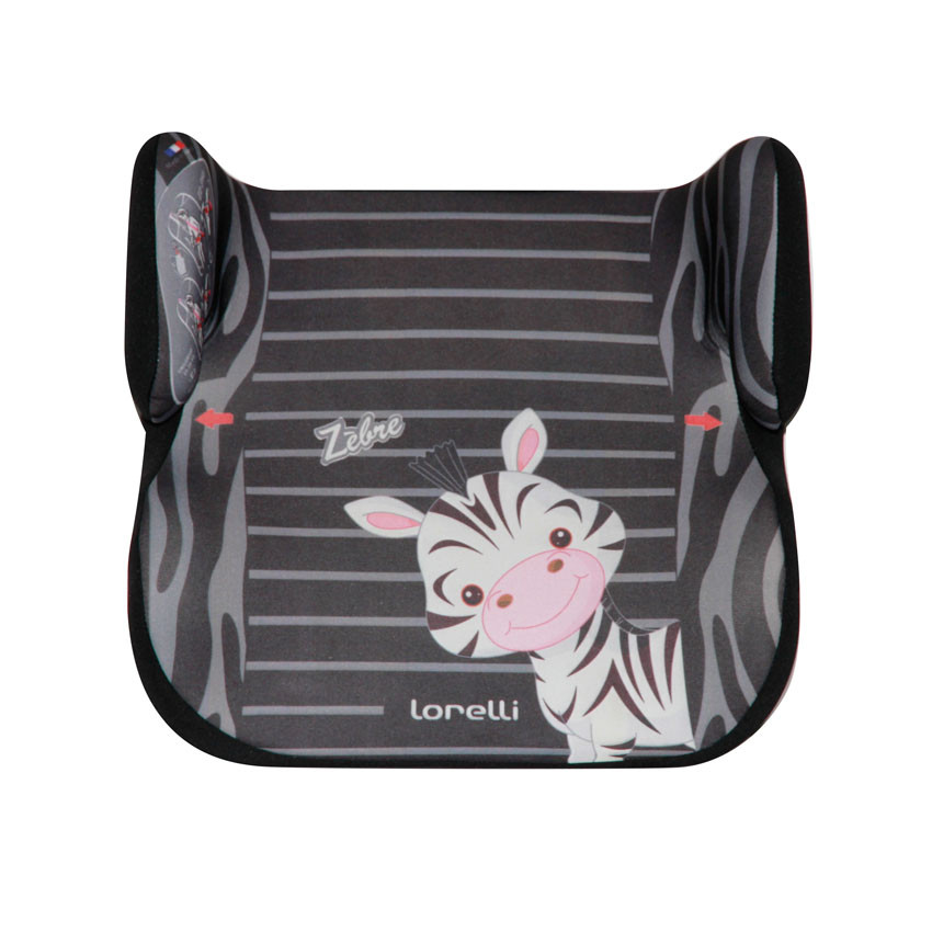 babashop.hu - Lorelli Topo Comfort autós ülésmagasító 15-36kg - Black&White Zebra 2020