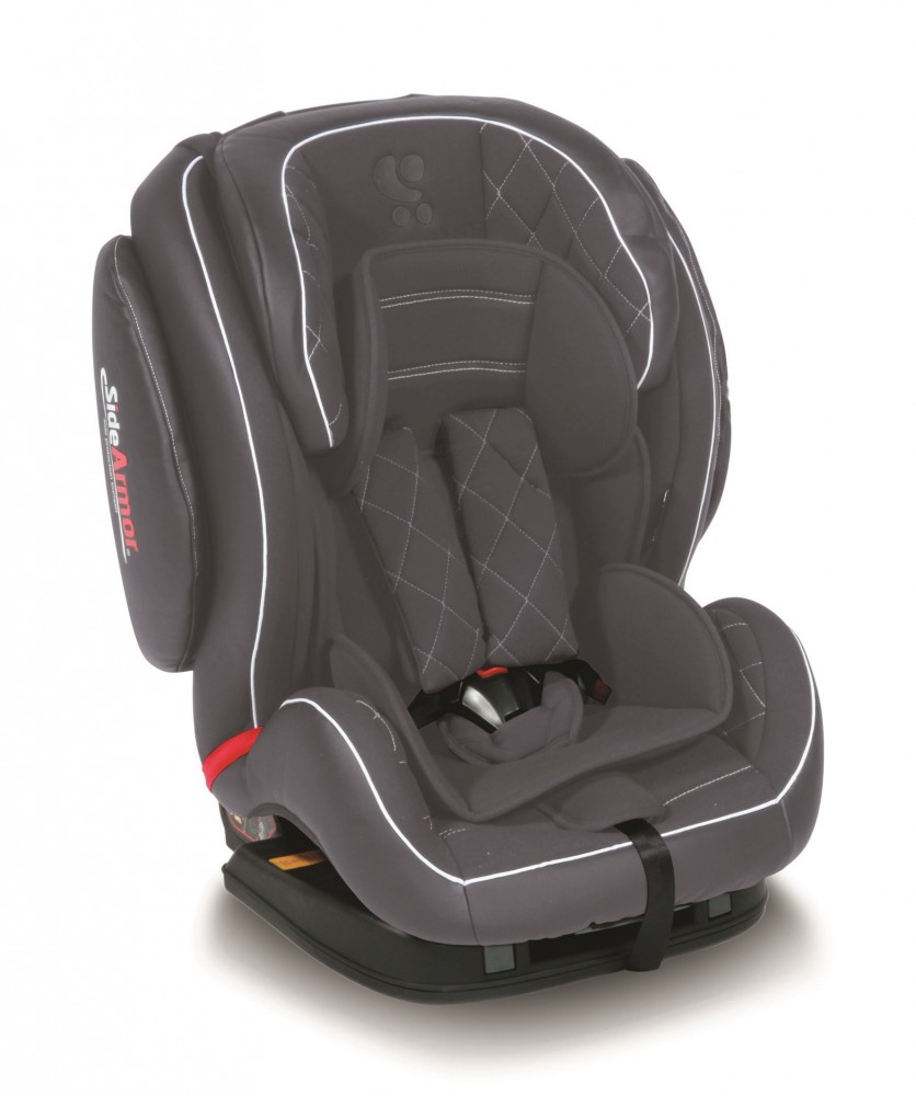 babashop.hu - Lorelli Mars SPS Isofix autósülés 9-36kg - Dark Grey Leather 2018