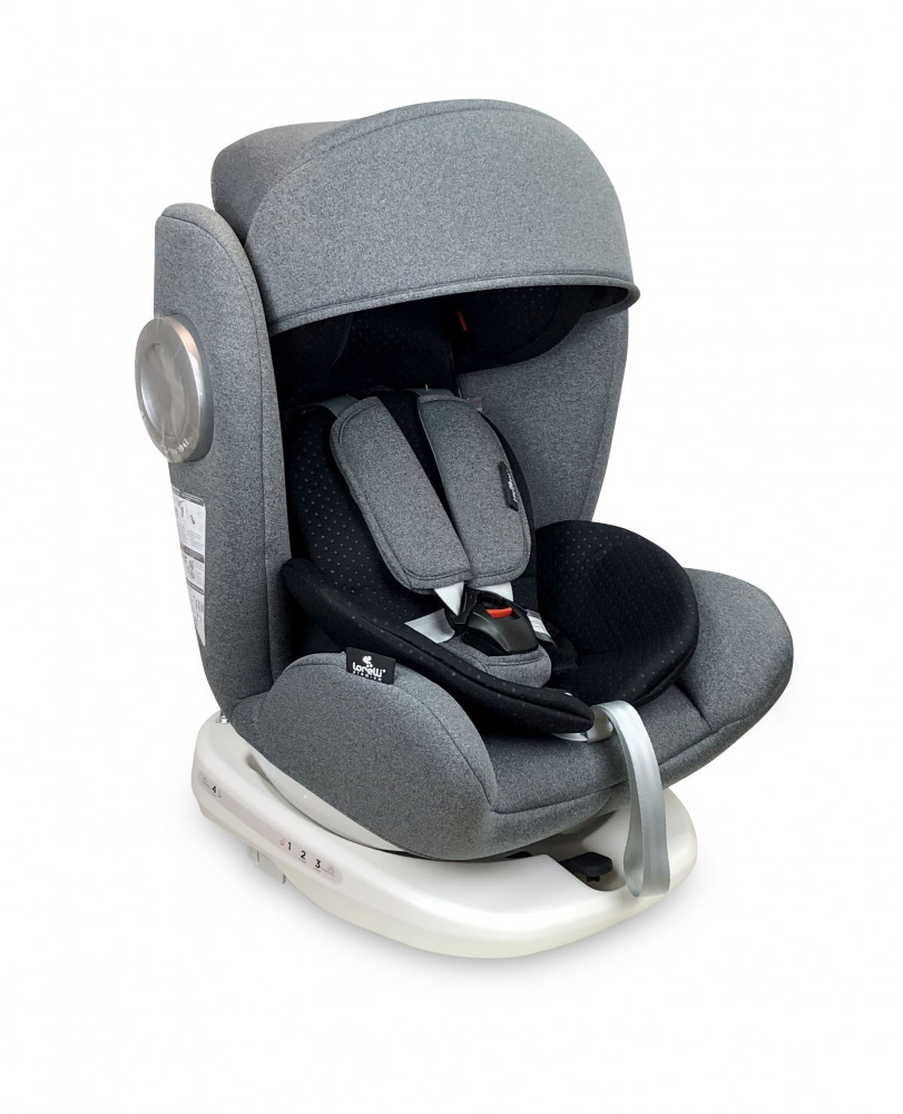 babashop.hu - Lorelli Lusso SPS isofix autósülés 0-36kg - Grey 2019