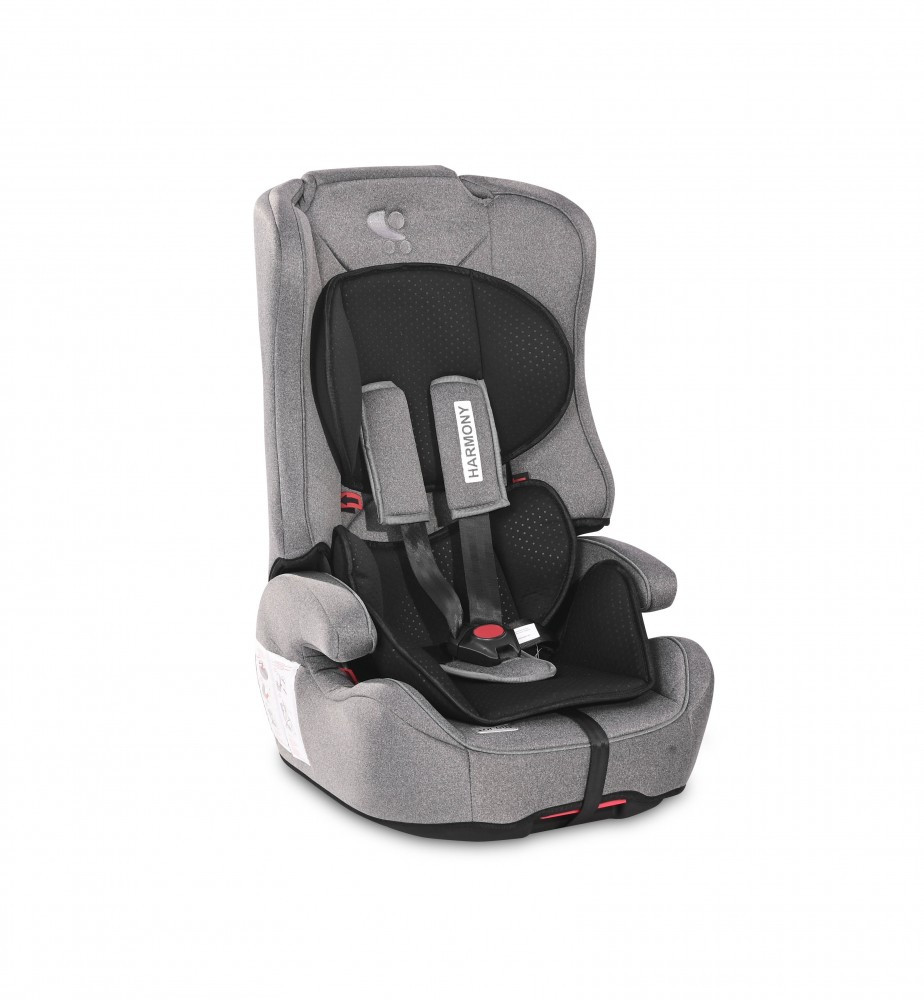 babashop.hu - Lorelli Harmony isofix autósülés 9-36kg - Steel & Black 2021