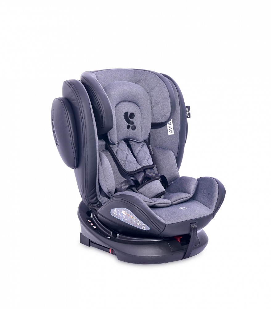 babashop.hu - Lorelli Aviator SPS isofix autósülés 0-36kg - Black&Dark Grey 2021