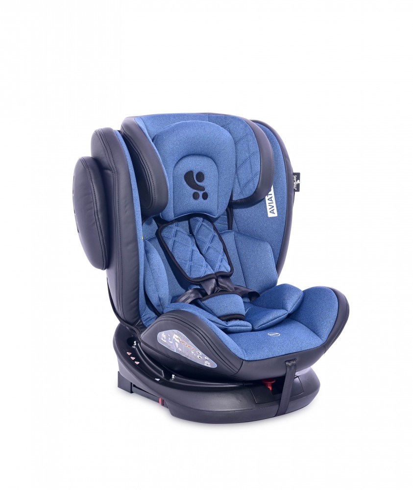 babashop.hu - Lorelli Aviator SPS isofix autósülés 0-36kg - Black&Blue 2021