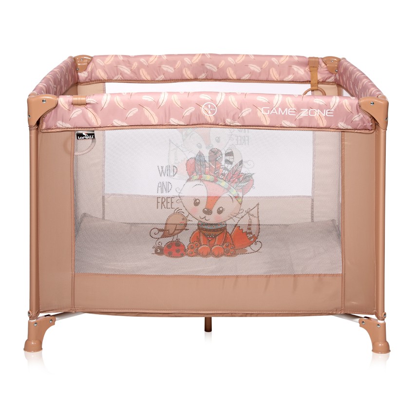 babashop.hu - Lorelli Game Zone utazó járóka - Beige Foxy 2020