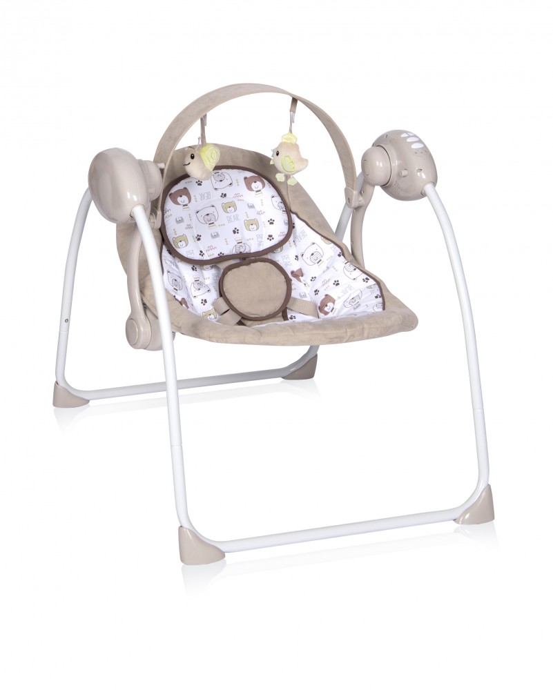 babashop.hu - Lorelli Portofino elektromos babahinta - Beige 2019