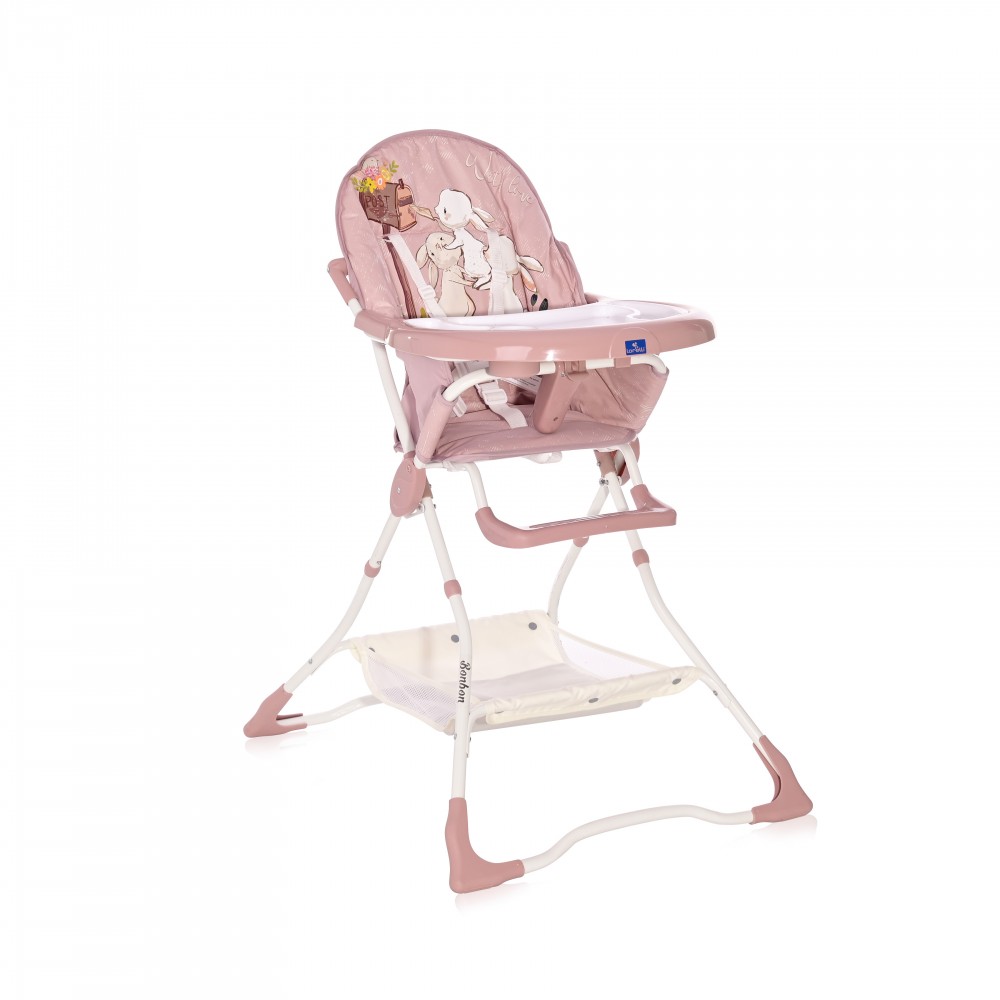 babashop.hu - Lorelli Bonbon fix etetőszék - Beige Rose Rabbits 2021