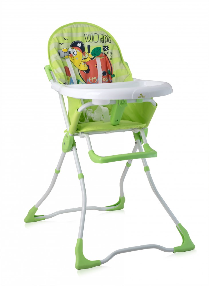 babashop.hu - Lorelli Marcel fix etetőszék - Green Worm 2019