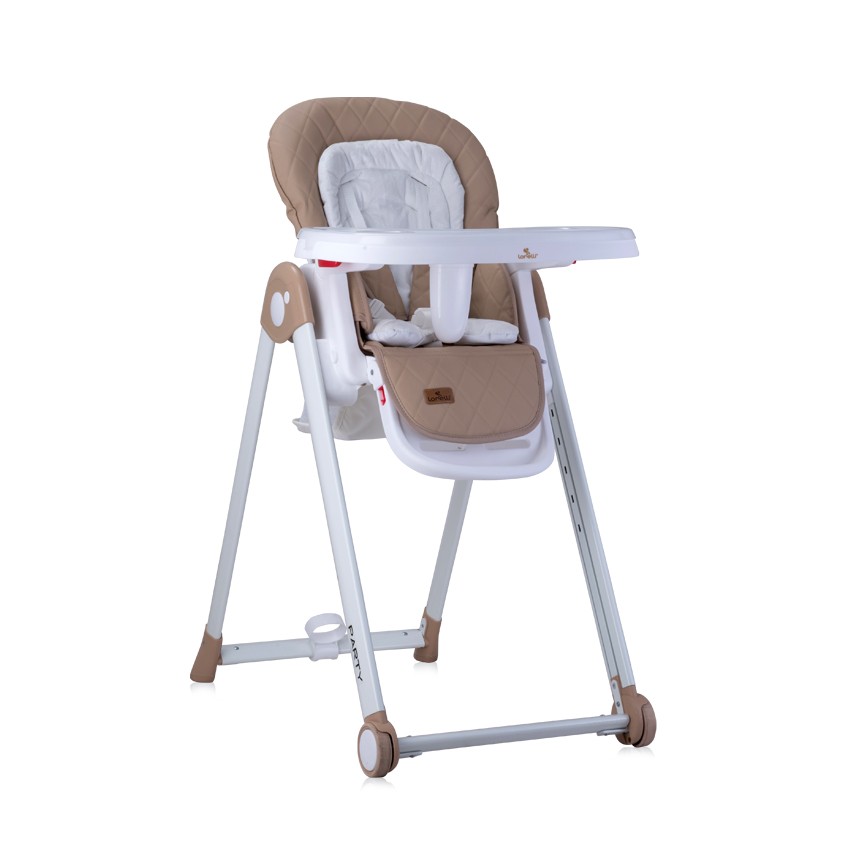babashop.hu - Lorelli Party multifunkciós etetőszék - Beige PU Leather 2020