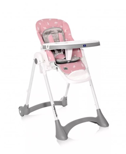 babashop.hu - Lorelli Campanella multifunkciós etetőszék - Pink Bears 2021
