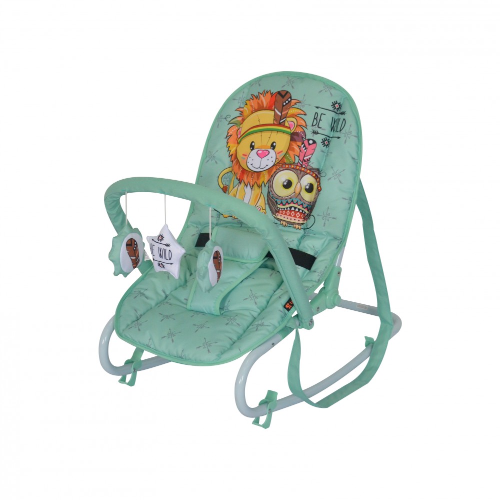 babashop.hu - Lorelli Top Relax pihenőszék 0-9kg - Green Indians 2019