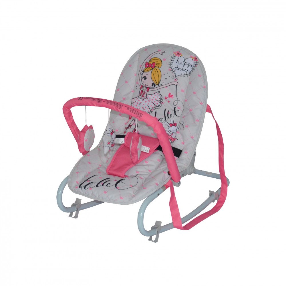 babashop.hu - Lorelli Top Relax pihenőszék 0-9kg - Pink Ballet 2019