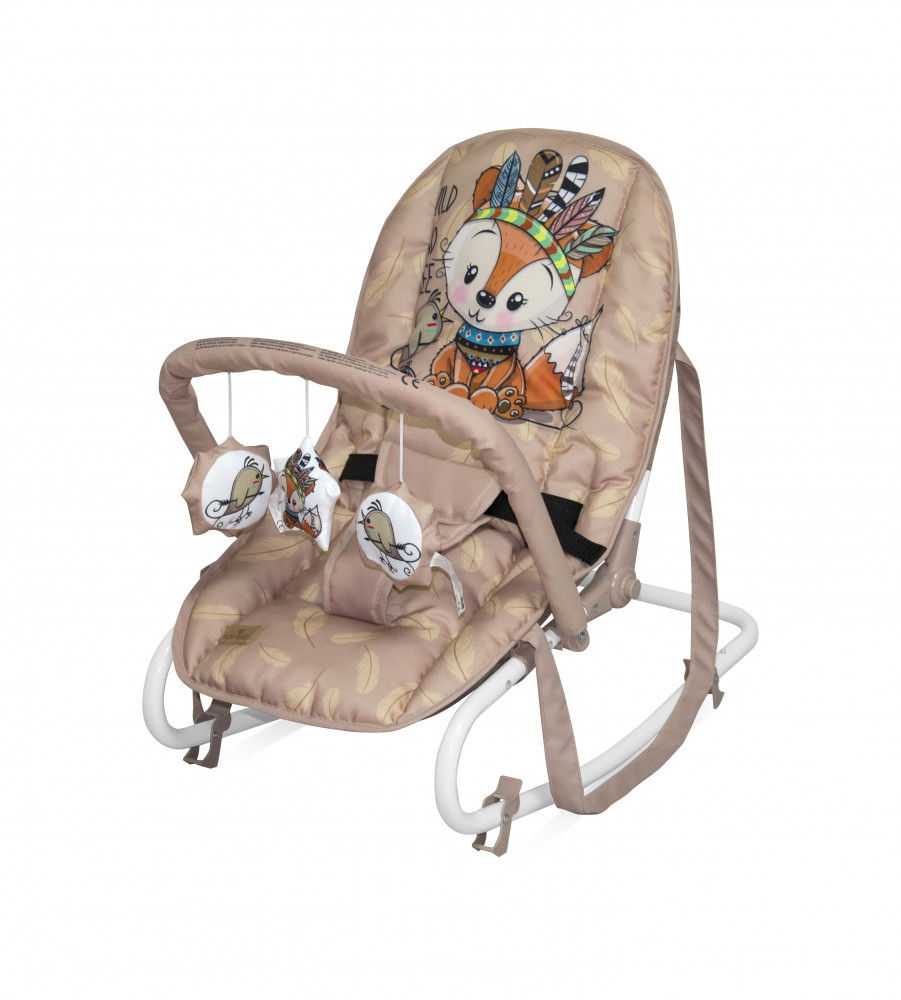 babashop.hu - Lorelli Top Relax pihenőszék 0-9kg - Beige Fox 2020