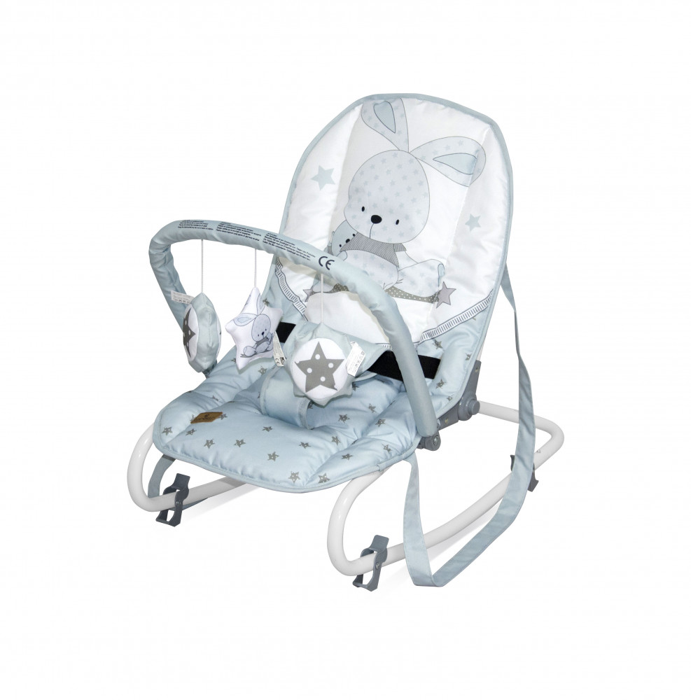 babashop.hu - Lorelli Top Relax pihenőszék 0-9kg - Blue Bunny 2020