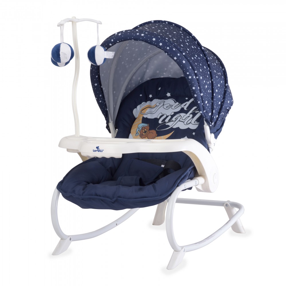 babashop.hu - Lorelli Dream Time pihenőszék - Blue Good Night Bear 2018