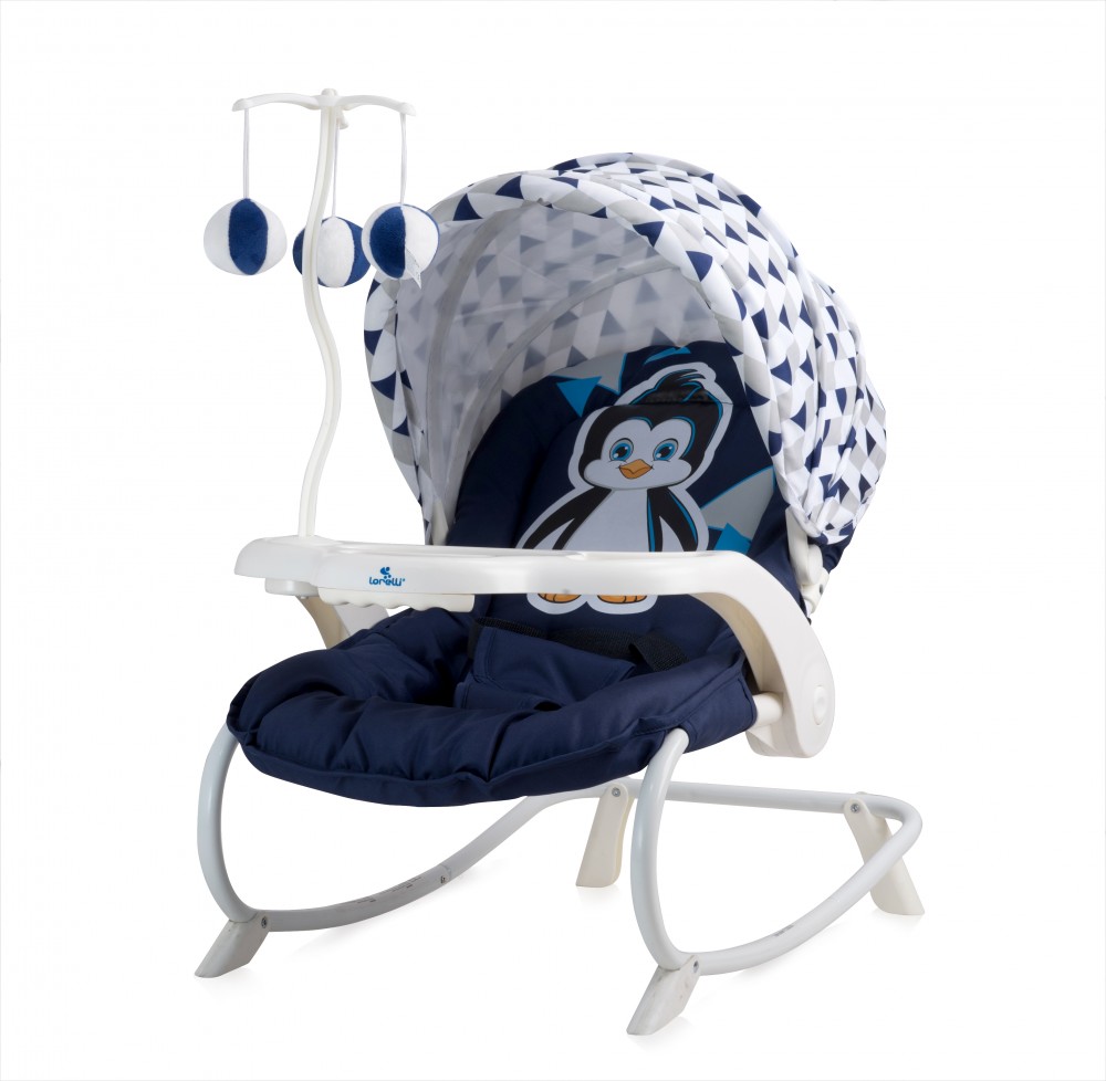 babashop.hu - Lorelli Dream Time pihenőszék - Blue&White Penguin 2019