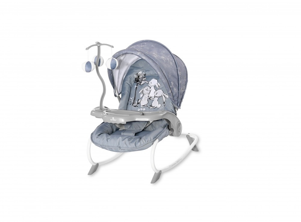 babashop.hu - Lorelli Dream Time pihenőszék - Silver Blue Rabbits 2021