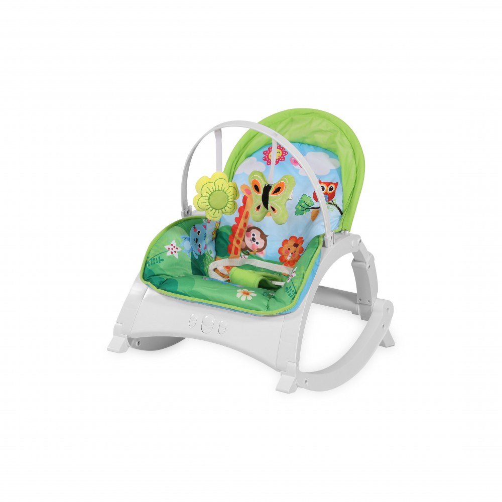 babashop.hu - Lorelli Alex 3 az 1-ben pihenőszék - Jungle Green 2020
