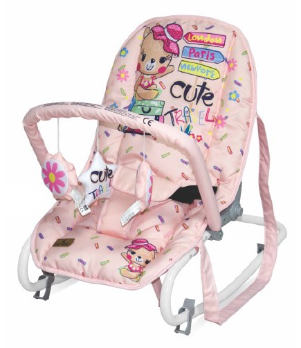 babashop.hu - Lorelli Rock Star pihenőszék 0-9kg - Pink Travelling 2020