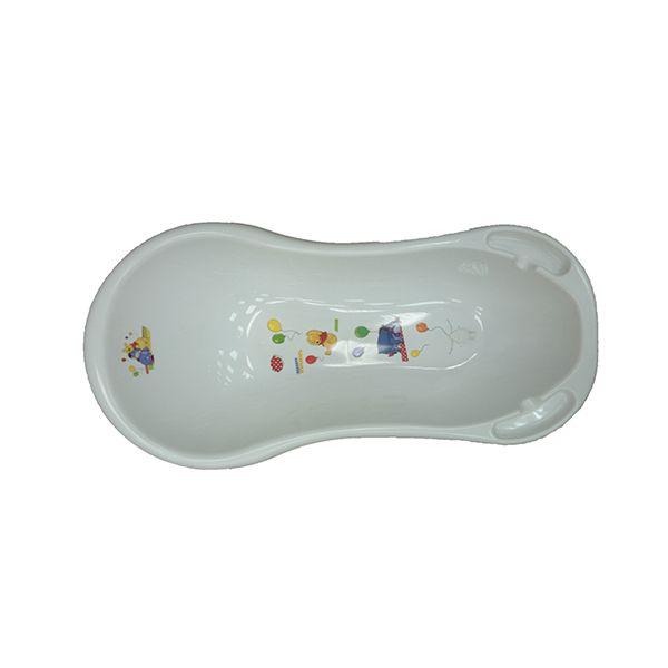 babashop.hu - Lorelli Disney mintás piskóta kád leeresztő dugóval 100cm - Micimackó / fehér